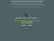 Tablet Screenshot of jose-hernandez.com